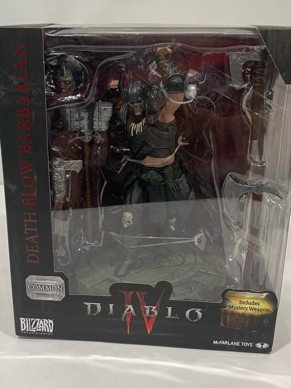 Diablo IV Death Blow Barbarian Action Figure - Black/Green